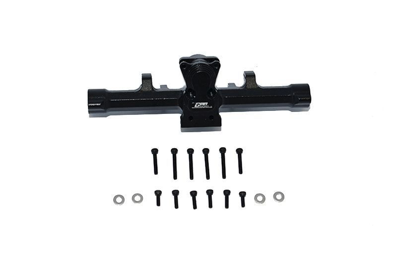 GPM Alu Getriebebox hinten schwarz Axial SCX24