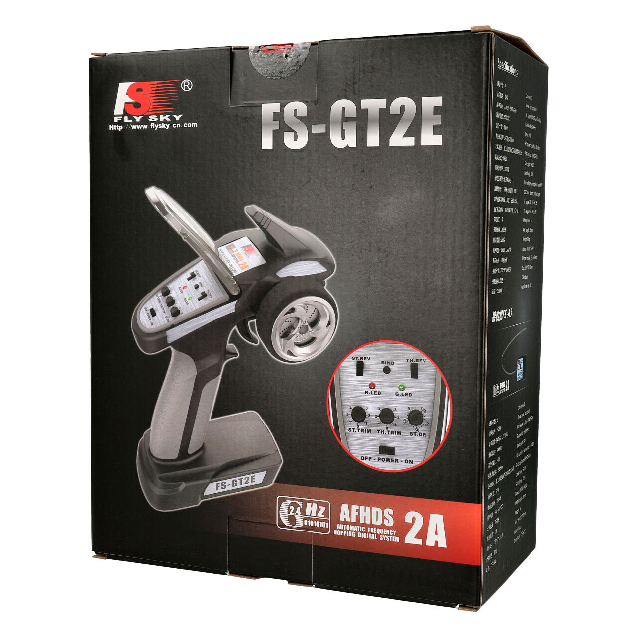 Flysky FS-GT2E Sender 2 Kanal mit 1 Empfänger FS055 - Abbildung 6