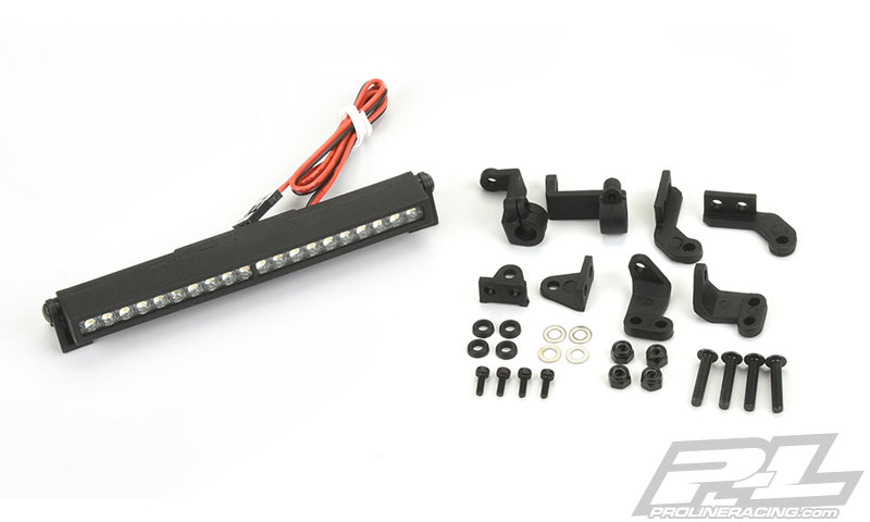 Pro-Line 4Zoll Super-Helle LED Light-Bar-Kit 6 - 12V gerade für Rock Crawler, Rock Racers, 1:8 & 1:10 Monstertrucks 6276-01 - Abbildung 3