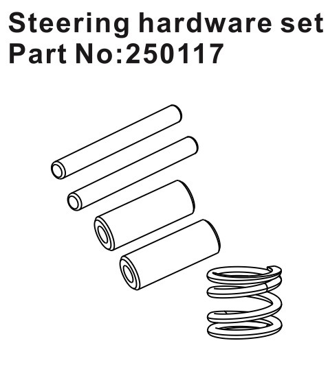 Hobby Plus Steering Hardware Set 250117