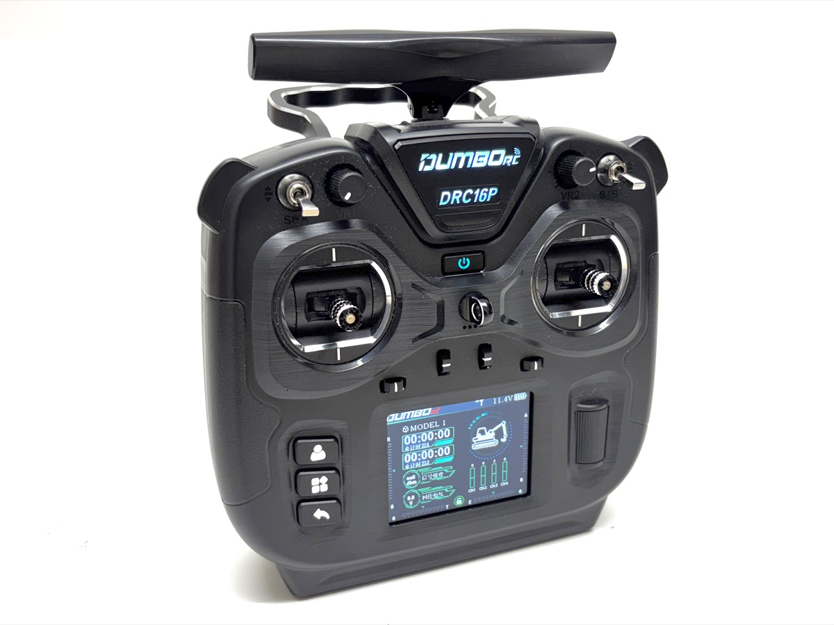 DumboRC 16-Kanal Stickfernsteuerungs DRC16P incl. Empfänger 2.4GHz - Abbildung 2