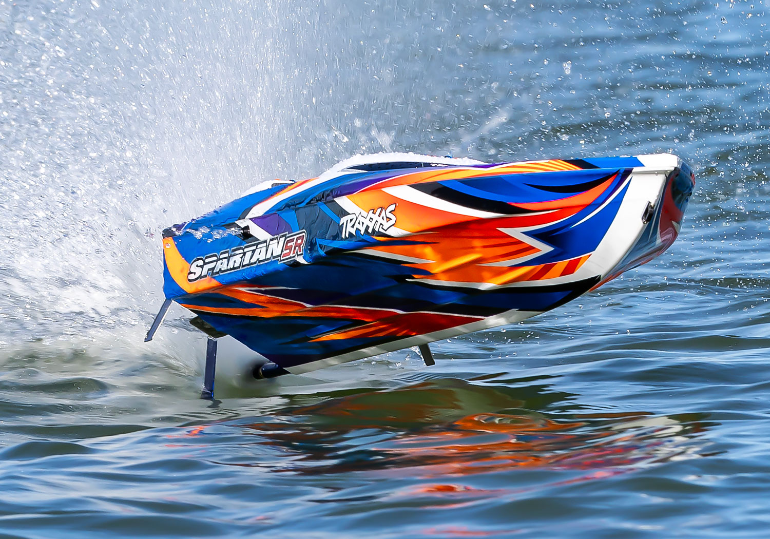 Traxxas SPARTAN SR Orange Brushless 36 Zoll Rennboot 103076-4 - Abbildung 14