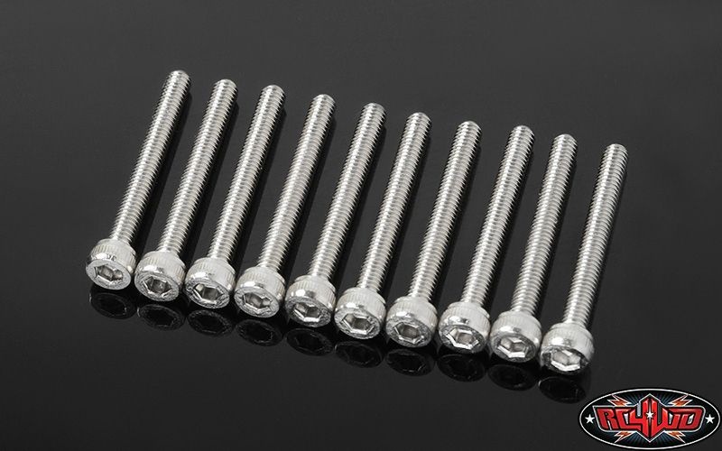 RC4WD Socket Head Cap Screws M2.5 X 22mm (10) Z-S1736