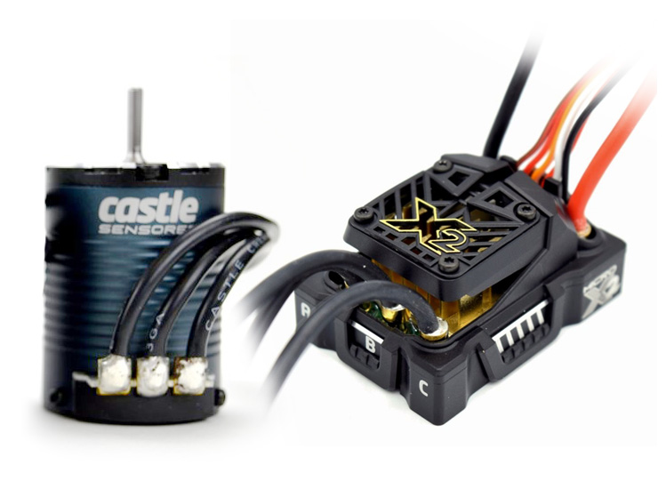 Castle Mamba Micro X2 Combo mit 1406-1900KV Motor 010-0171-01