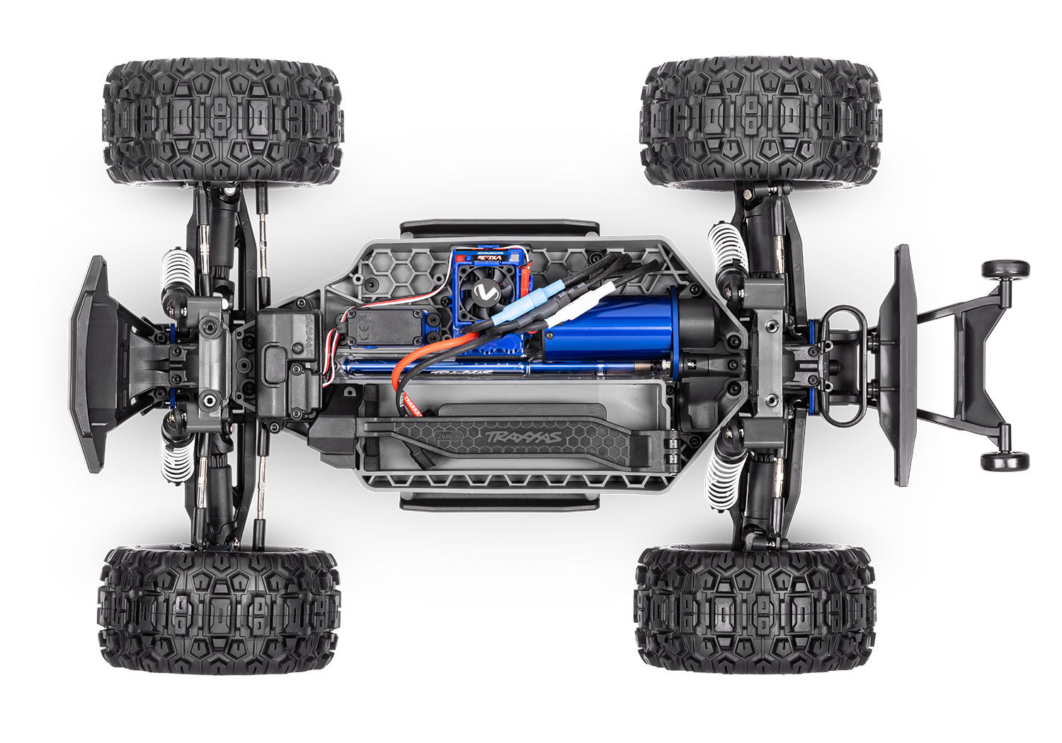 Traxxas Stampede 4x4 VXL HD Rot 1:10 Brushless Monstertruck RTR 90376-4 - Abbildung 4