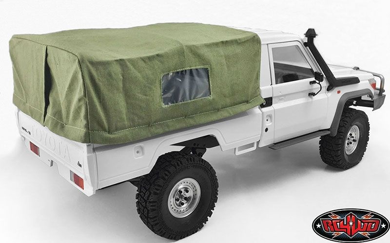 RC4WD Bed Soft Top w/Cage for Land Cruiser LC70 (Green) VVV-C0403