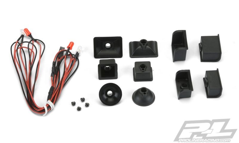 Pro-Line Universal LED Front- und Hecklichter *J* für Crawler 6317-00