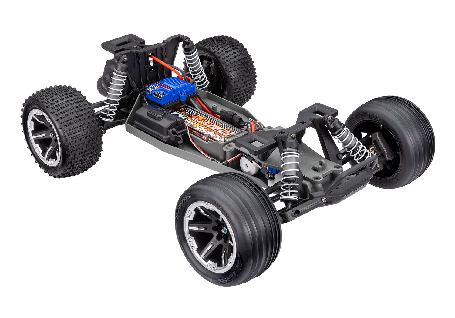 Traxxas Rustler Rot HD 1/10 2WD Stadium-Truck RTR mit Akku & USB-Lader 37254-8 - Abbildung 10