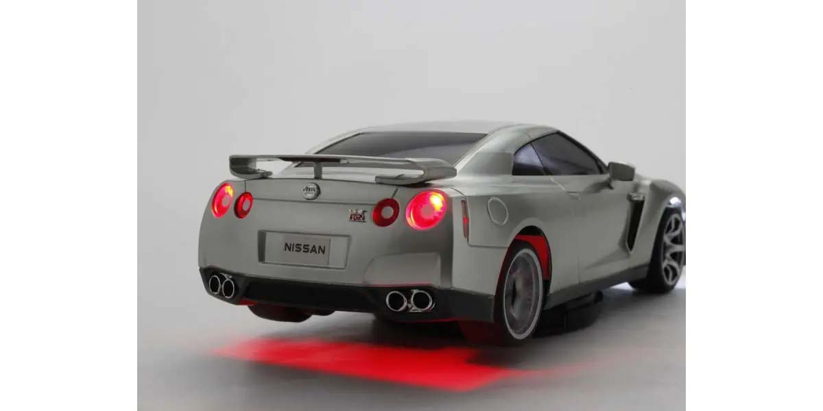 Kyosho First Mini-Z 1:28 Nissan GT-R R35 Silver 66608A