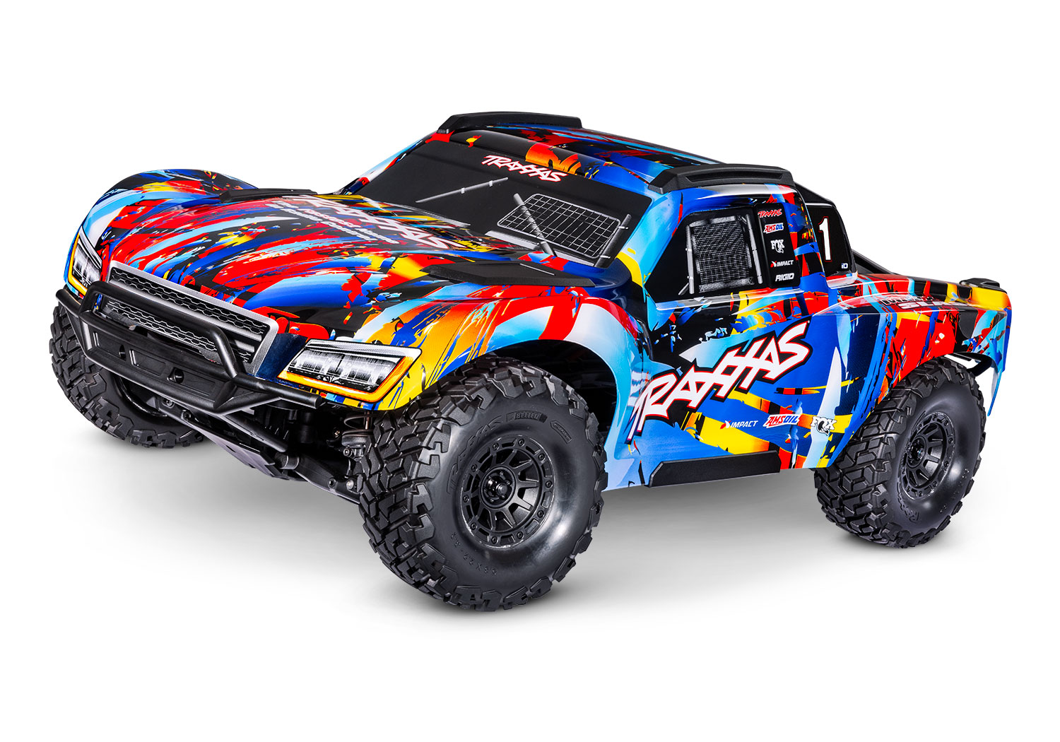 Traxxas MAXX Slash RNR 1/8 Brushless Short Course Truck 4x4 RTR 2.4GHz 102076 - Abbildung 1