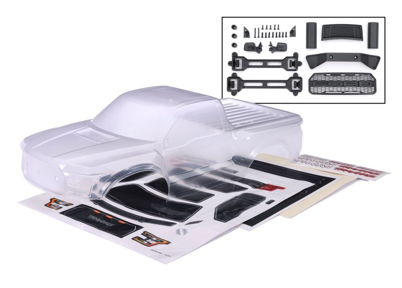 Traxxas Karosserie 2017 Ford Raptor Heavy Duty klar mit Clipless  5916