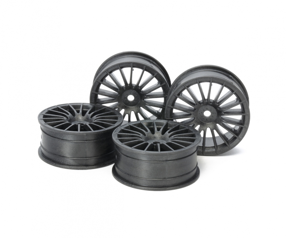 Tamiya 54738 1:10 Felgen (4) 18-Speichen hart 24mm 300054738