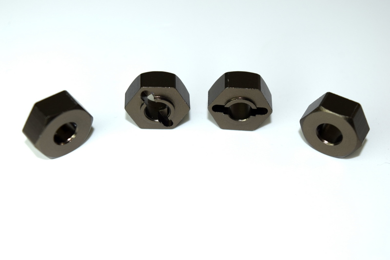 Absima Aluminium Radmitnehmer 12mm (4 St.)  1230241 - Abbildung 1