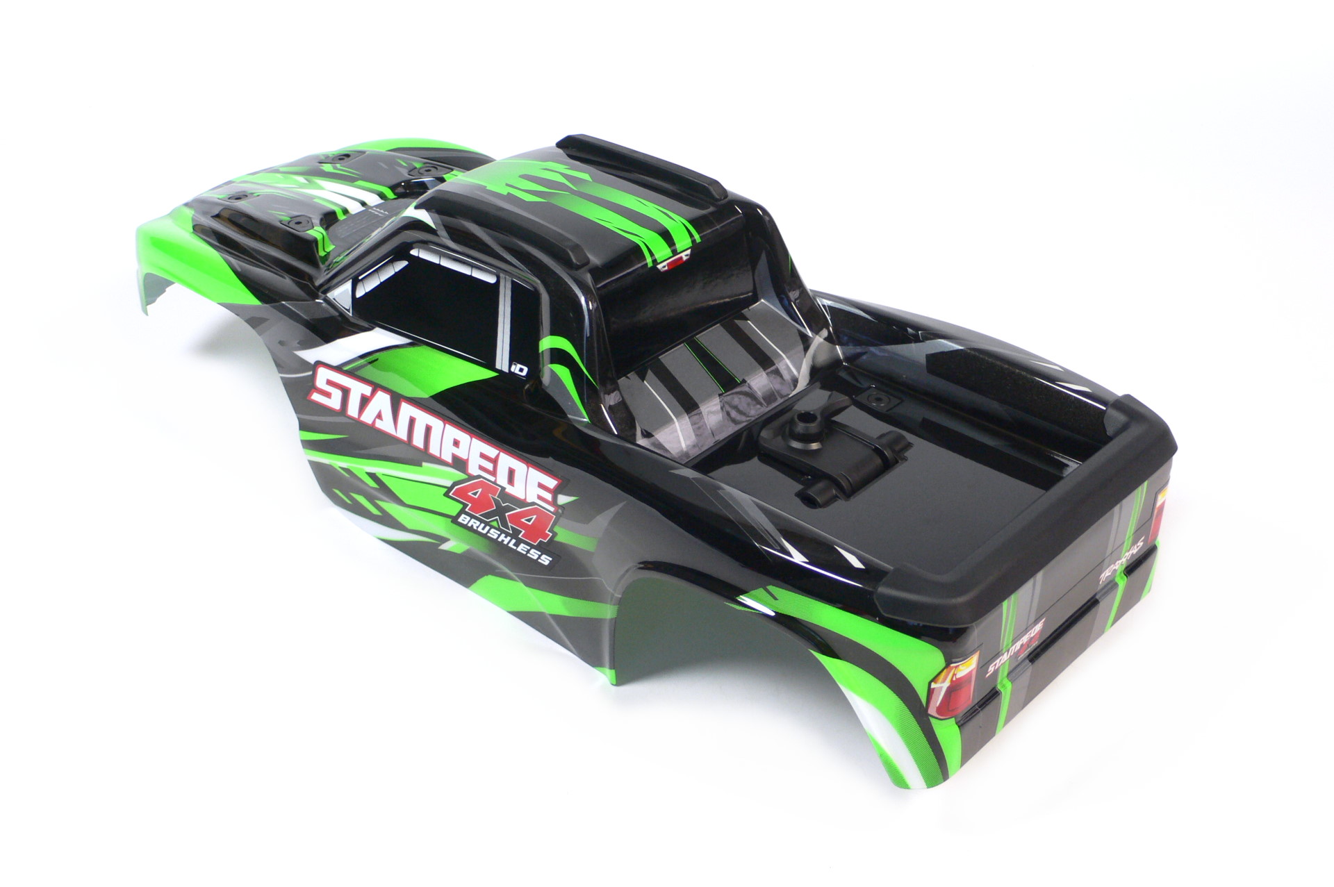 Traxxas Stamepde (Hoss) 4x4 Monstertruck 1:10 Karosserie Grün Clipless - Abbildung 2