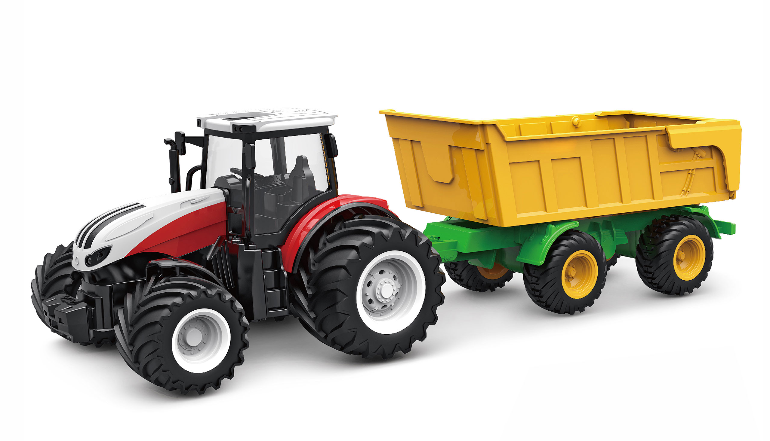 Amewi RC Traktor mit Kippanhänger 1:24 RTR 22600