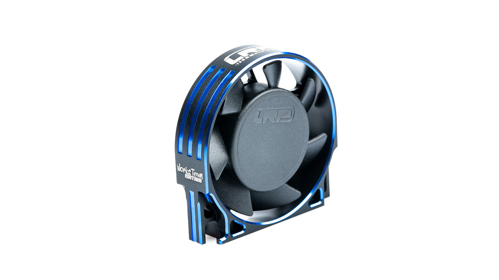 LRP WorksTeam Aluminium SuperHighRev. Motorlüfter V2 40x40x10mm / 1S / 2S / Empfängerstecker