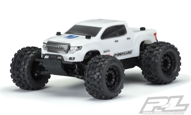 Pro-Line Pre-Cut Brute Bash Armor Karo weiß für PRO-MT & Stampede 4x4 3518-15 - Abbildung 1