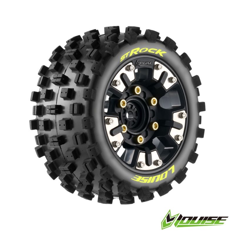 Louise ST-ROCK auf Felge schwarz 12mm Removable Hex (0&1/2) (2) L-T3391SM