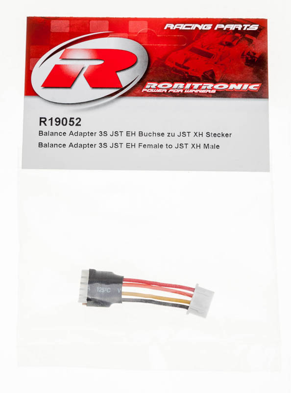 R19052 Balance Adapter 3S JST EH Buchse zu JST XH Stecker