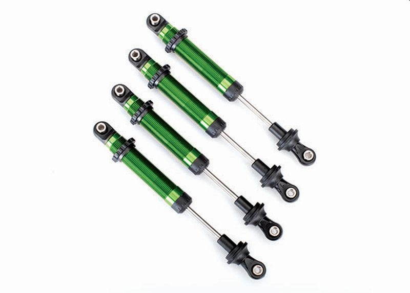 Traxxas GTS Dämpfer Aluminium grün (4) TRX-4 (für TRX8140-GRN)** 8160-GRN