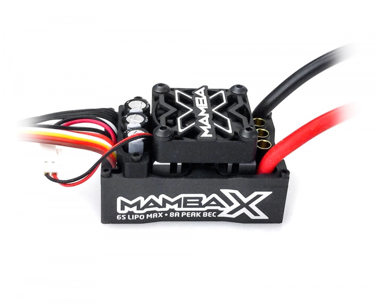 Castle Mamba X SCT ESC Combo mit 1410-3800KV Sensored Motor 010-0161-00