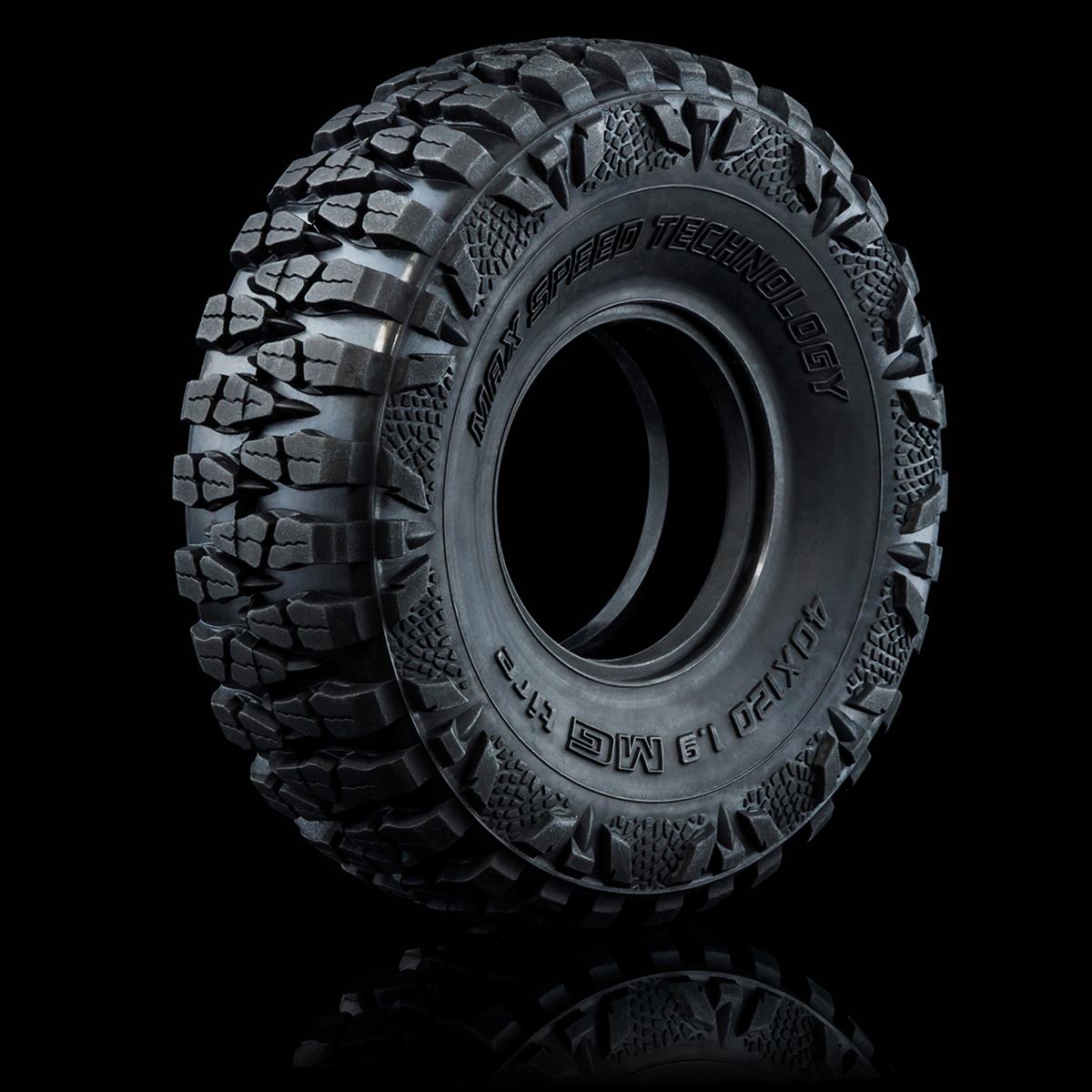 MST-Racing MG Crawler tire 40X120-1.9" (soft-30°) (2) (2 Stück) 831008