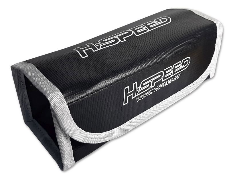 H-SPEED LiPo Bag schwarz 185x75x60mm HSP0011