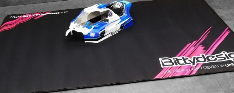 Bittydesign Anti-slip Table Pad, 2018 logo graphic, 100x63cm BDTP-10063