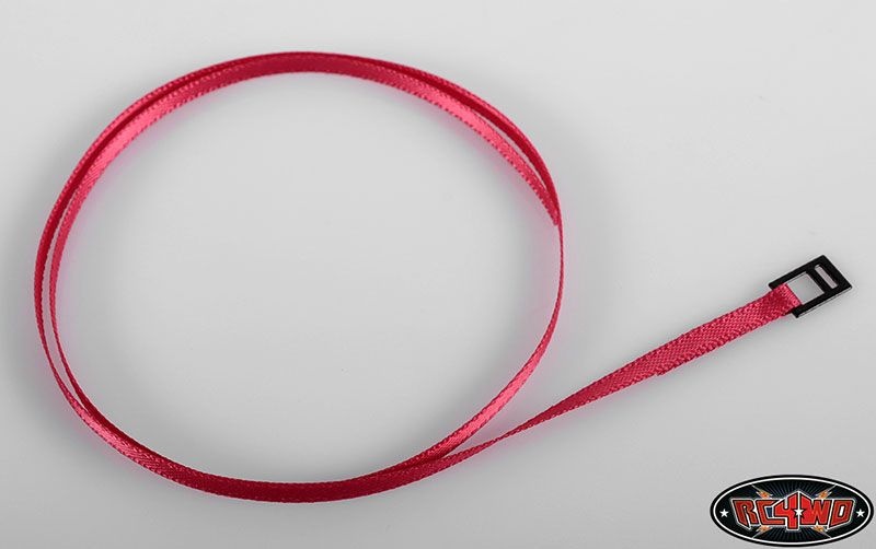 RC4WD Red Tie Down Strap with Metal Latch Z-S0929