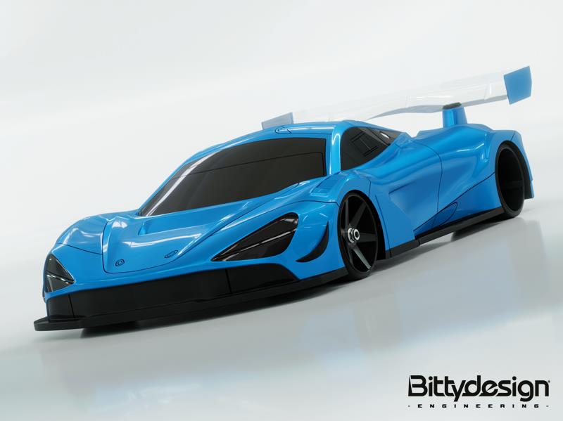 Bittydesign GT12 body Seven20 for 1/12 Supastox class BDGT12-S20