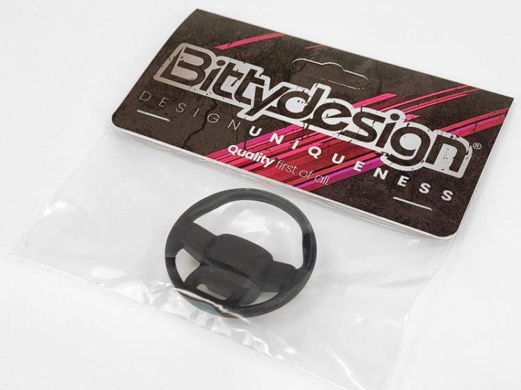 Bittydesign Steering Wheel for ROCK1 1/10 Crawler Interior Cockpit BDCR-RK1-SW