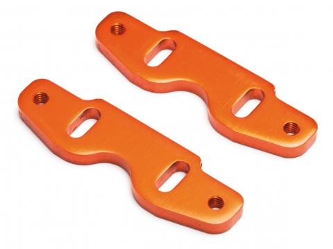 HPI Motorhalter-Adapter 4mm Orange (Trophy Serie) 101753