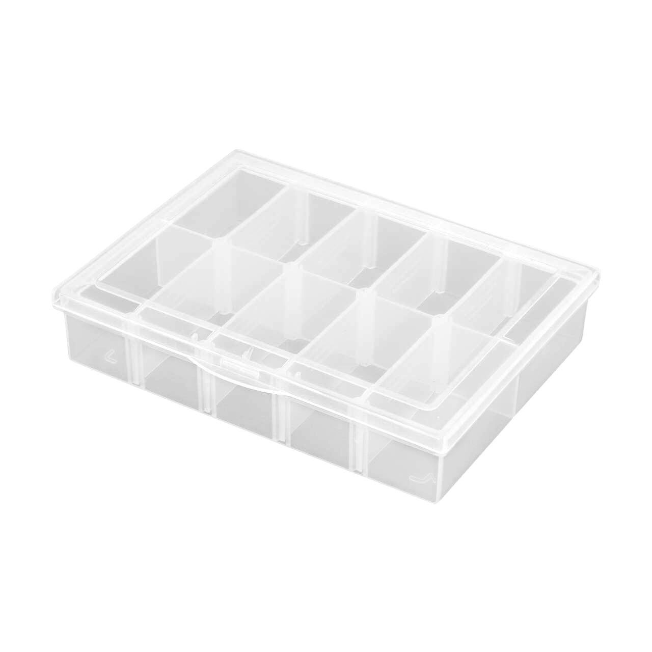 Robitronic Sortierkasten 10 Fächer variabel 134x100x29mm R14032