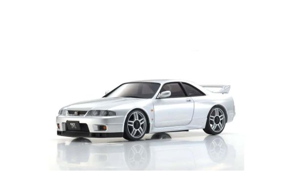 Kyosho Autoscale Mini-Z Skyline GT-R R33 V-Spec Silver (MA020) MZP468S