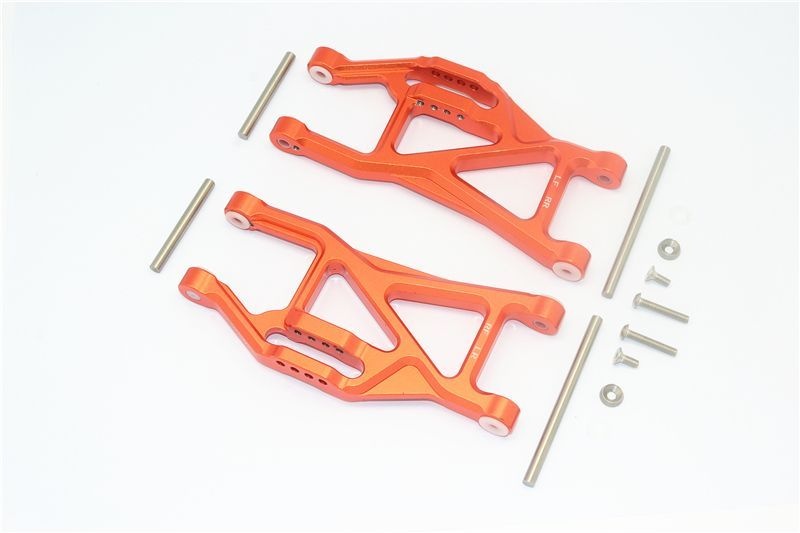 GPM Alu Querlenker unten v/h orange Traxxas MAXX