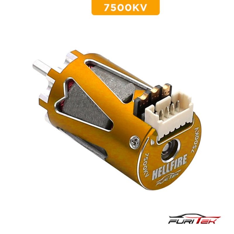 FURITEK Hellfire 1410 7500kv Sensored brushless motor - Gold color Motor & Accessories Mini Z FUR-2191