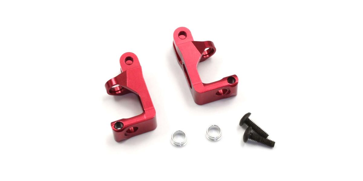 Kyosho Lenkkhebelträger Vorn Mini-Z Buggy (2) Alu Rot MBW018RB