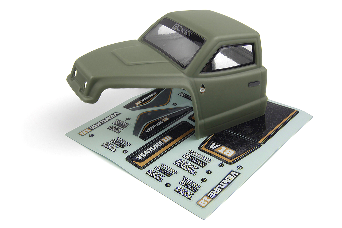 HPI Venture18 CC Ridgeline lackierte Karosserie - Green 161122