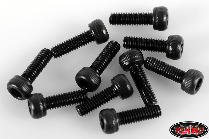 RC4WD Steel Socket Head Cap Screws M2.5 X 8mm (10) Z-S0829