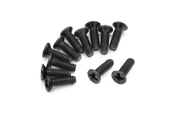 BLACKZON Countersunk Screws KM2.5*8 540049