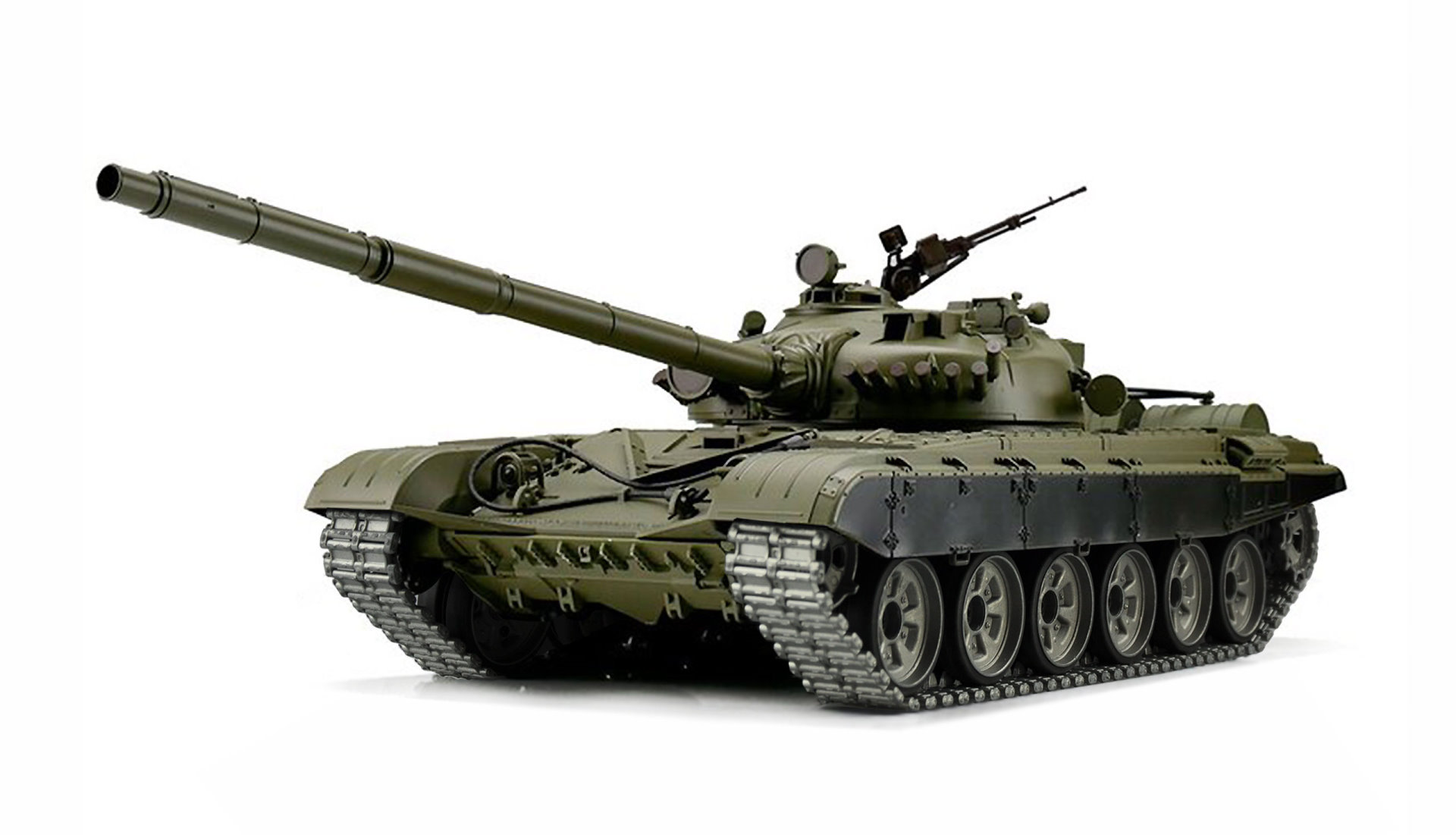 Amewi T-72 1:16 Professional Line IR/BB Panzermodell mit Sound 23121 - Abbildung 1