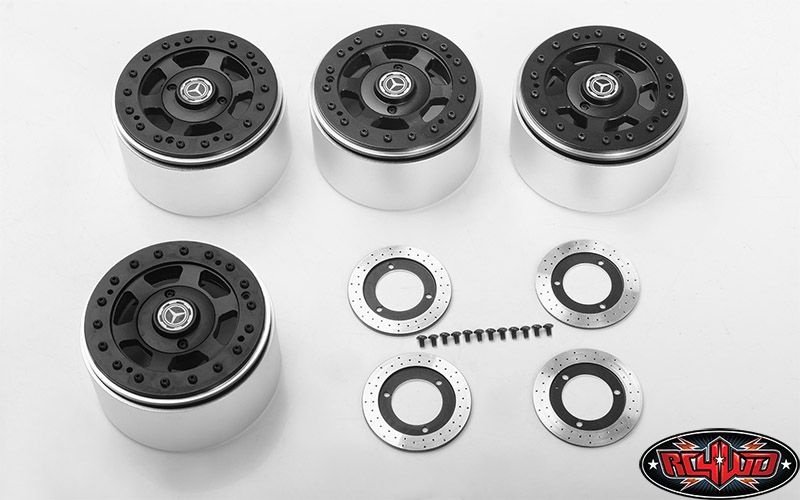 RC4WD TNK 2.2 Beadlock Wheels w/ Brake Discs (4x) VVV-C0987