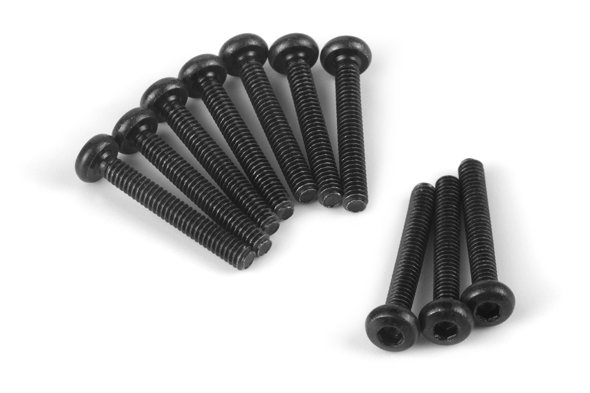 HPI Flachkopfschraube M2x14mm (10 St.) HP161172