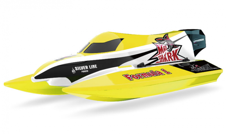 Joysway Mad Shark F1 V3 2.4G RTR Brushed Yellow 8203V3