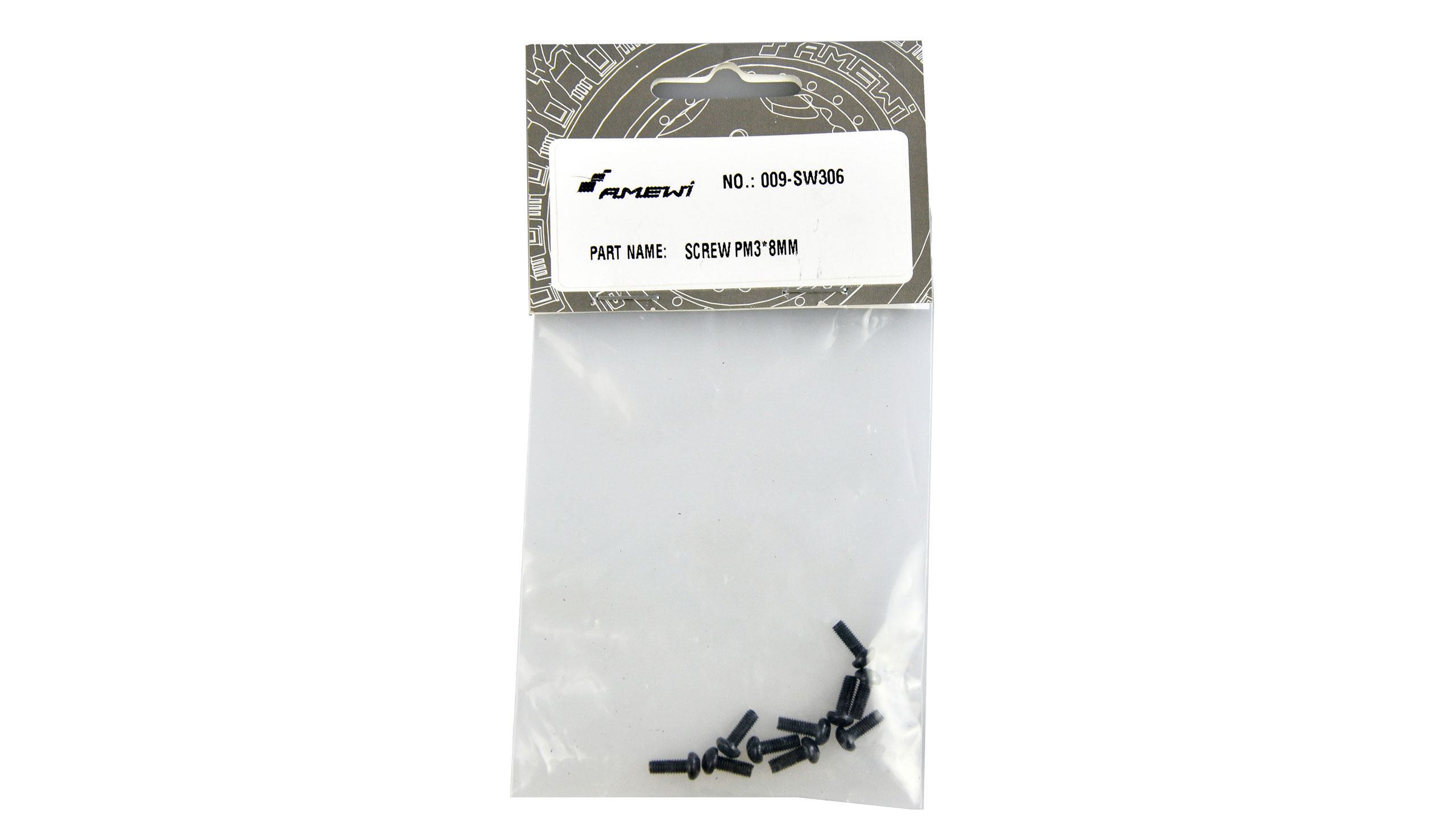 Amewi SCREW(PM3X8MM) 10pcs EVO-X 6000 SW306 SW306