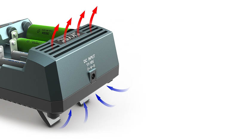SkyRC MC3000 Ladegerät Analyzer für 4xAA/AAA DC 4A SK-100083