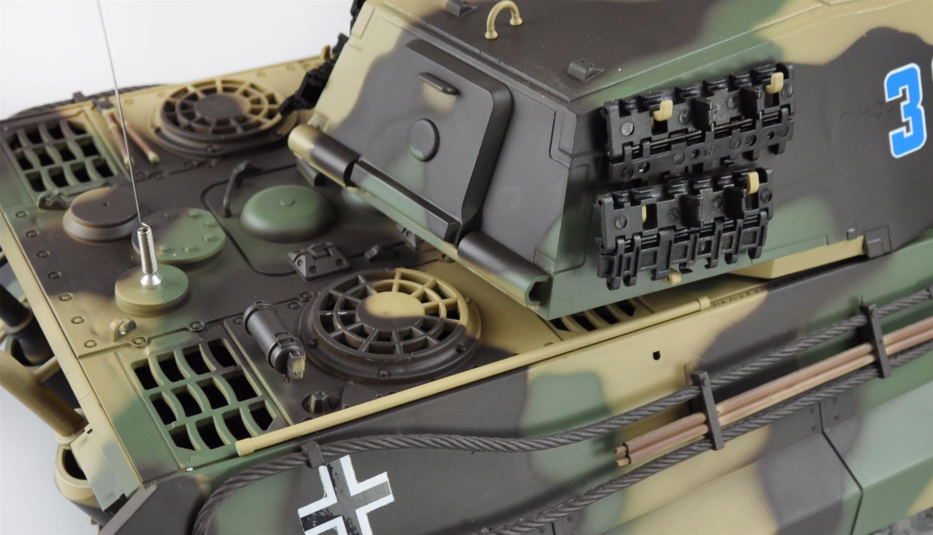 Amewi Königstiger mit Henschelturm 1:16 Professional Line II IR/BB 23111