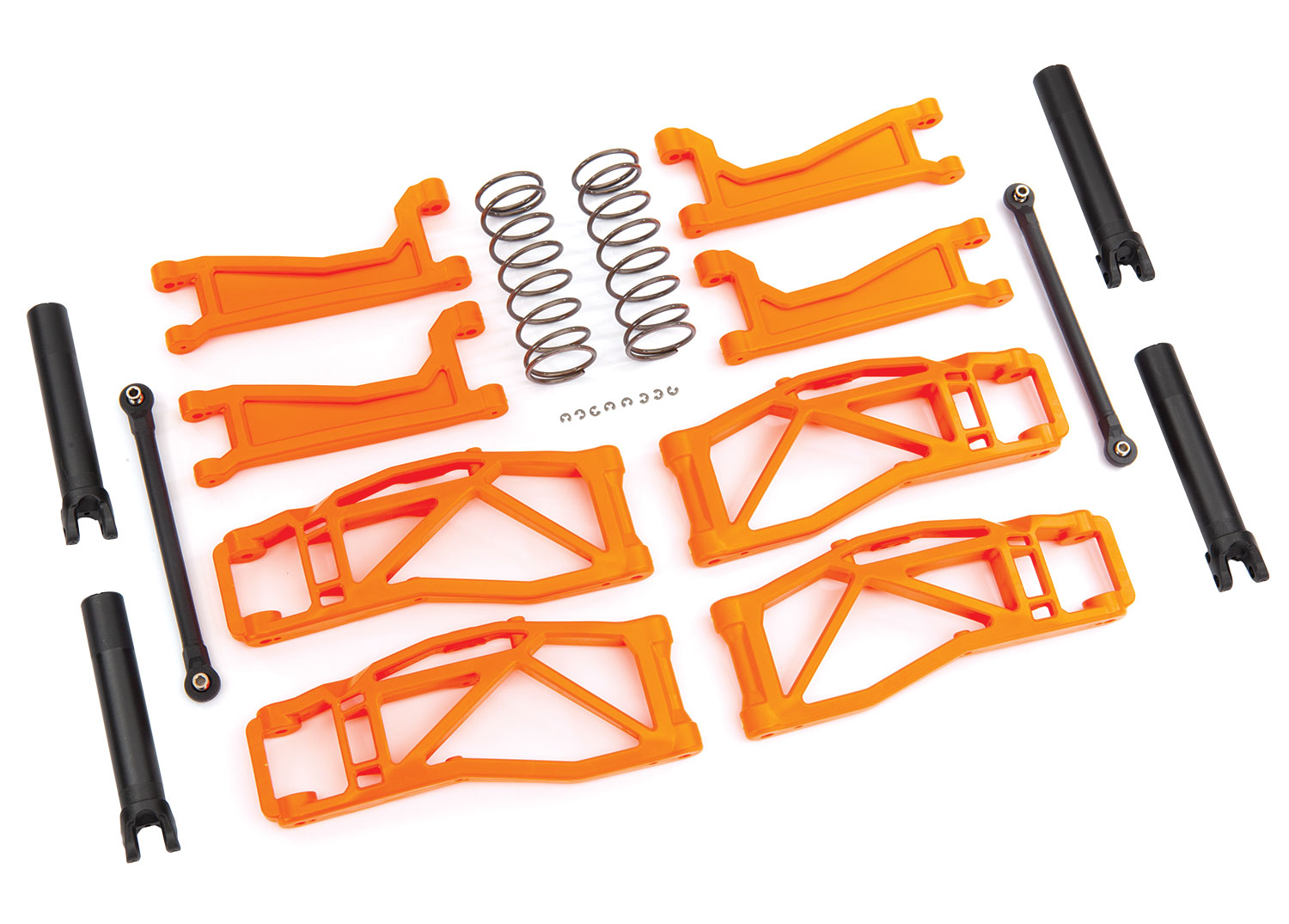 Traxxas Querlenker-Set WideMaxx orange Querlenker, Spurstangen +Feder 8995T - Abbildung 1