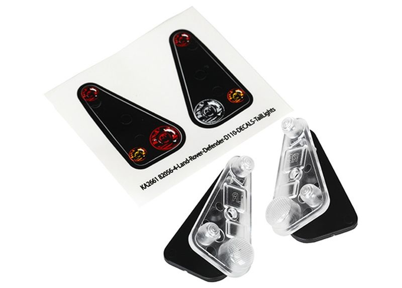 Traxxas Rücklichtgehäuse (2) Linsen (2) Decals (l/r) 8014 - Abbildung 1