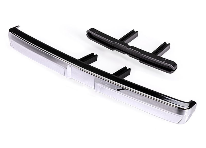 Traxxas Bumper vorne chrom und Bumper-Halter TRX-4 F150 HT 8069X